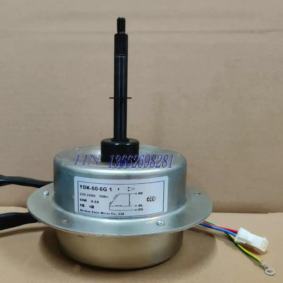 New  YDK-60A-6C YDK-60B-6C outdoor unit AC motor fan YDK-60-6B YDK-60-6G1 YDK-60A-6G1