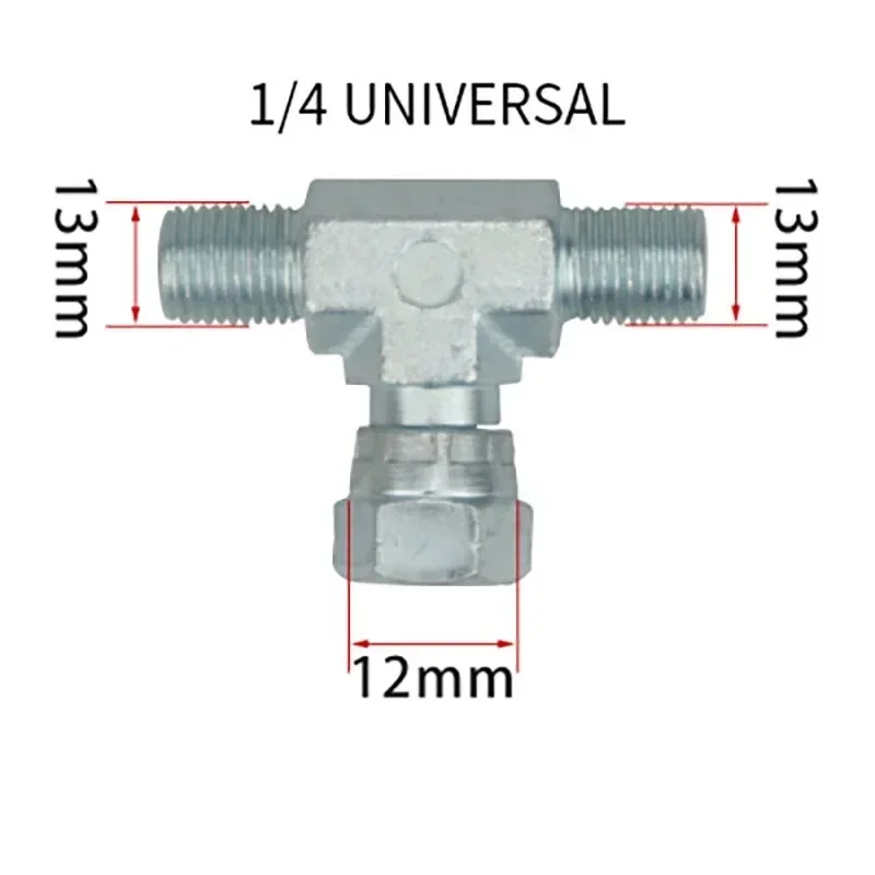 Imagem -06 - Suntool Airless Pistola de Pulverização o Tubulação Encaixe União Conversão Cabeça Pintura Acessórios 14 38 12 Encaixe de Alta Pressã