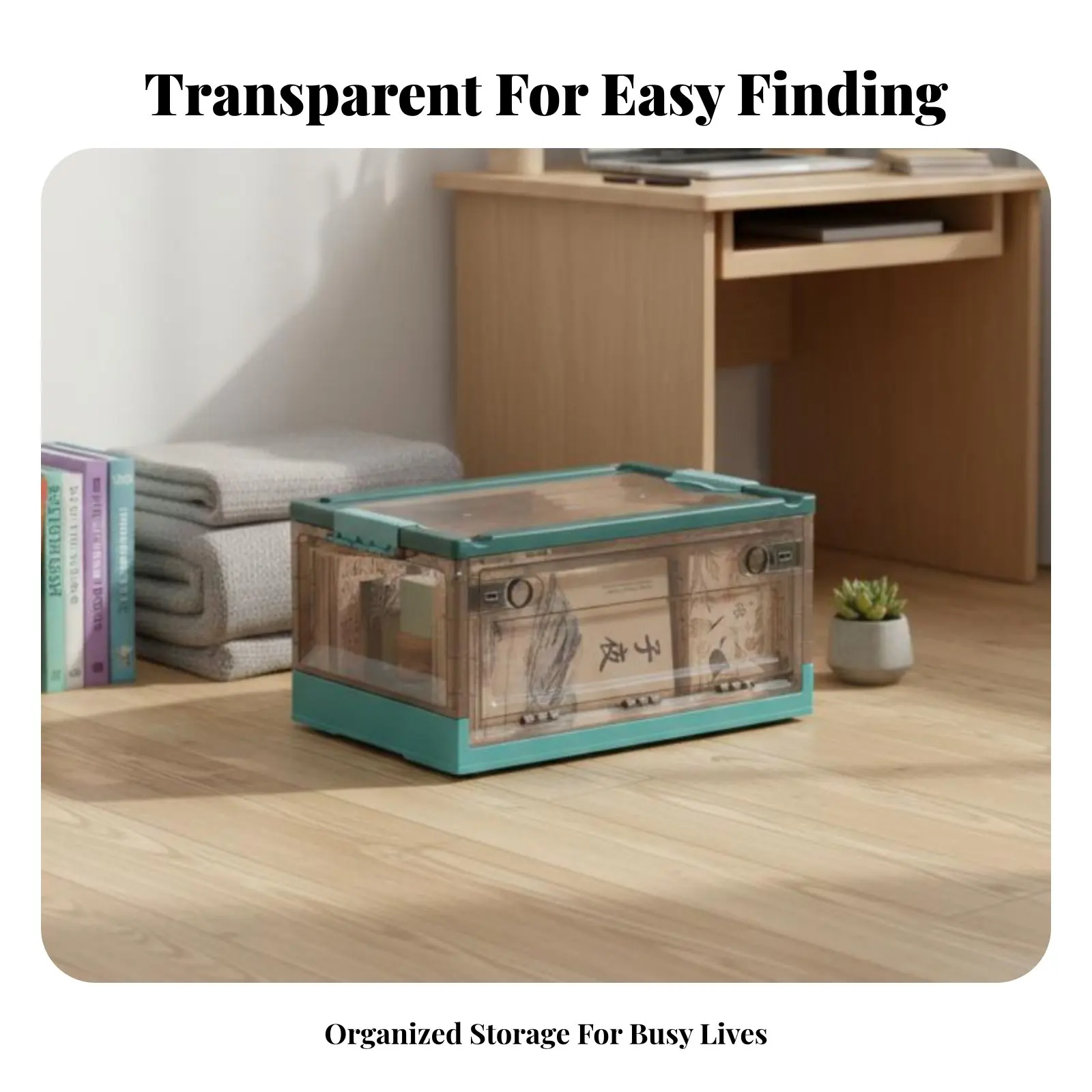Foldable Book Crate… - image