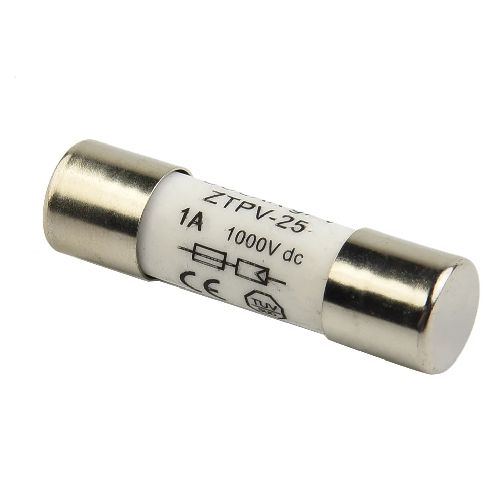 태양광 발전 DC 퓨즈, 전원 시스템용 DC PV 태양광 퓨즈, 1038 DC1000V, 멜트 1A, 2A, 3A, 4A, 5A, 6A, 8A, 10A, 12A, 15A, 16A, 20A