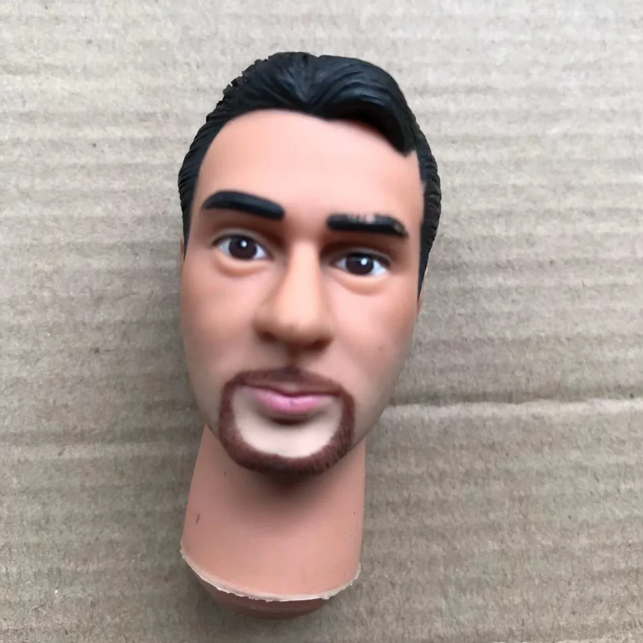 Männliche Puppenköpfe, hochwertiges Make-up, Puppenfigurensammlung, Puppenteile, berühmte Männer, Sterne, seltenes Gesicht, Puppenköpfe, DIY-Spielzeugzubehör – Detail 31