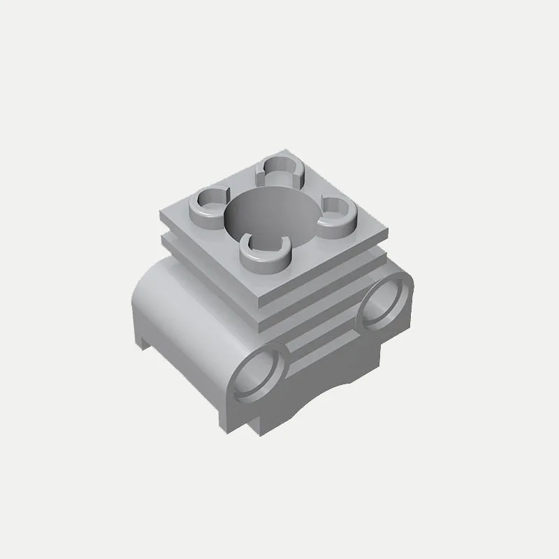 2850 Engine Cylinder Side Slots Bricks Collections Bulk Modular GBC Toys For Technical MOC Buildings Blocks Compatible DIY