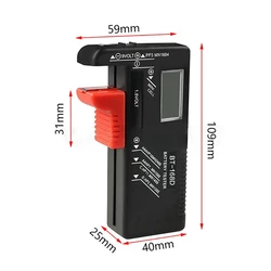 Digital Lithium Battery Capacity Tester BT-168 Checkered load analyzer Display Check AAA AA Button Cell Universal Test Dropship