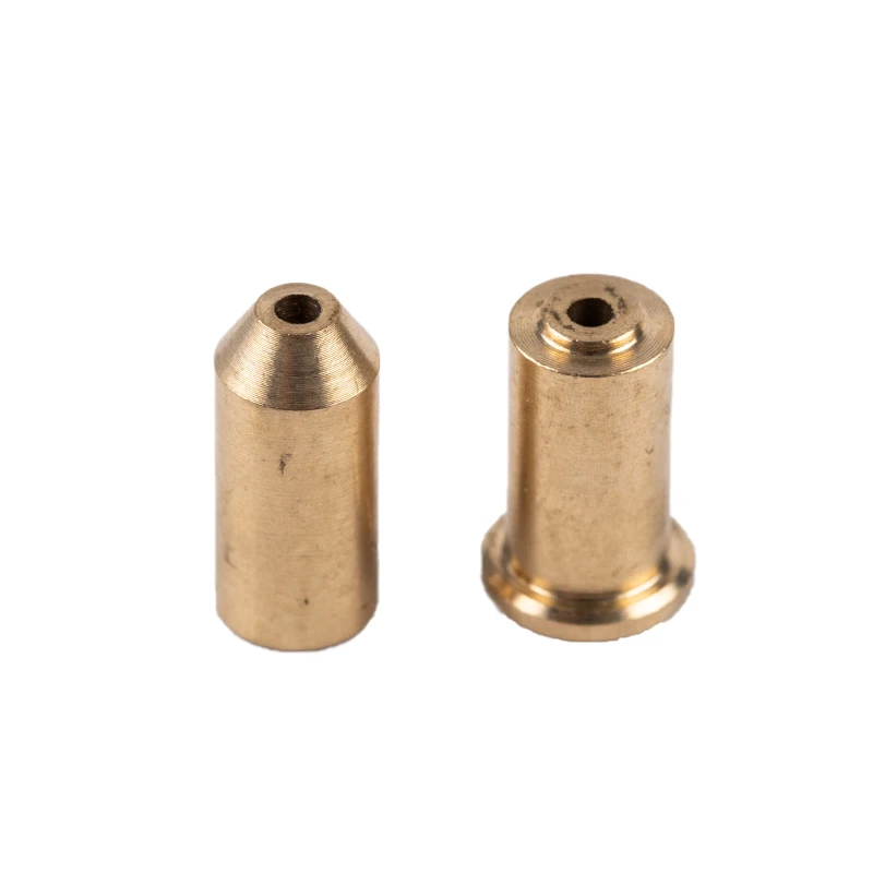 3 Pcs Reusable Brass Copper Nozzle Refill Butane Gas Adapter Inflatable Head For Dupont Ligne 2/Gatsby Lighter Filling image 2