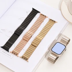 Stainless steel Strap for Apple Watch Band 49mm 45mm 41mm 44mm 40mm 42mm 38mm Metal Bracelets iWatch Ultra 11 10 9 4 5 SE 6 7 8