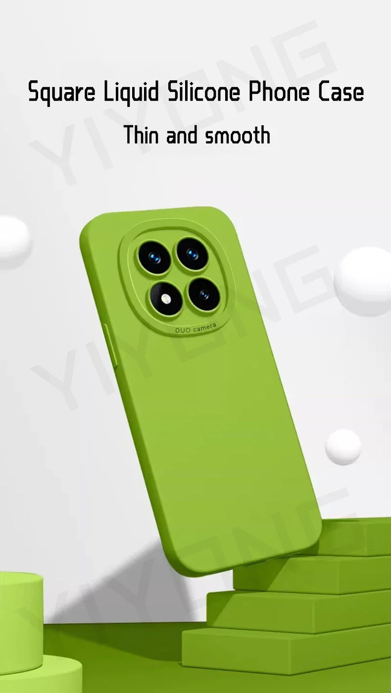 Für Redmi Note14 Pro+ YIYONG Seidig-Flüssige Silikon-Softcover Xiaomi Redmi Note 14 13 15 Pro Plus 5G Note15 5G Global Handyhülle – Detail 3