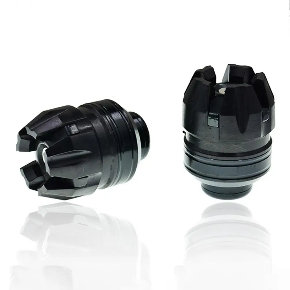 Crash Fork Cup Anti Collision Anti-fall CNC Frame Shock Cup Slider Wheel 2PCS Motorbike Motorcycle Pads 68*51mm