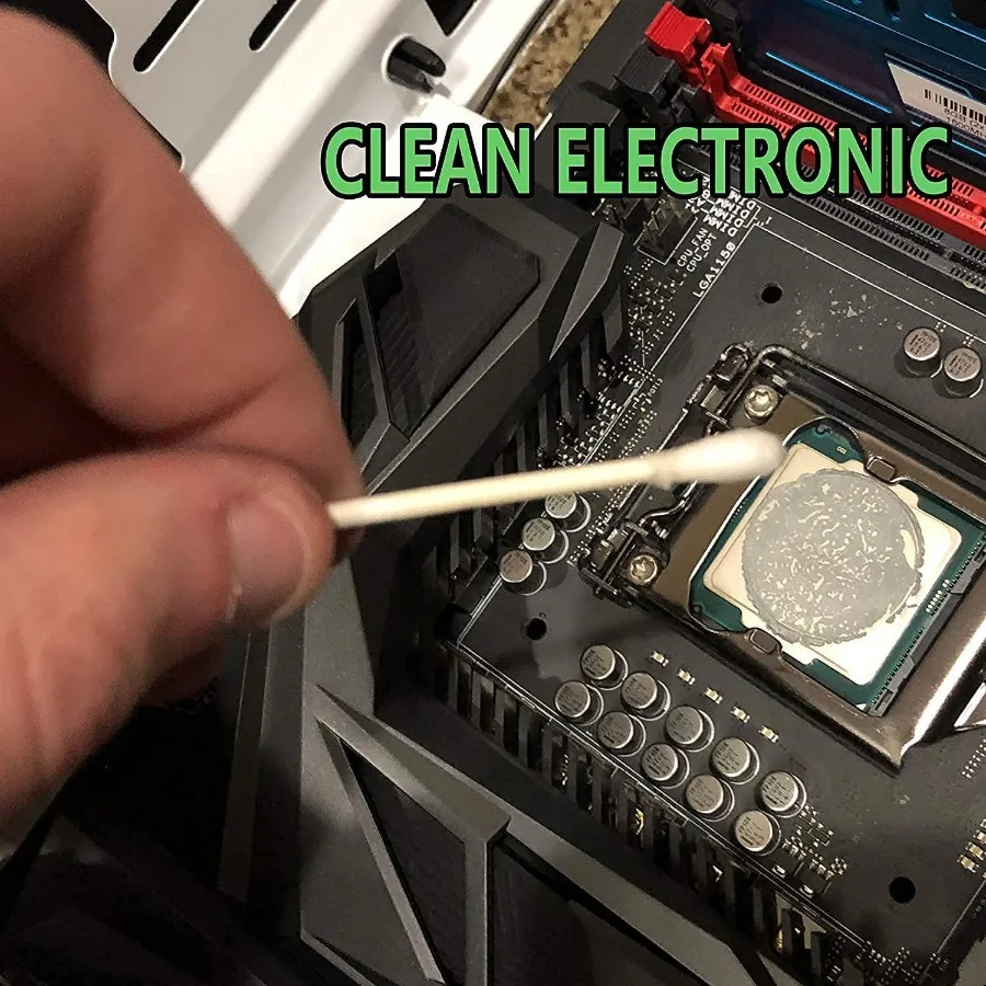 สำลีก้านไม้ไผ่ สำลีก้านไม้ 1200 ชิ้น