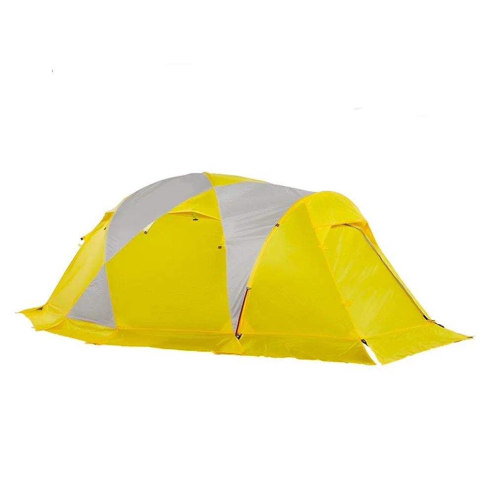 Outdoor 3 Person Hiking CampingAlpine Desert Snow Line Windproof and Rainproof Camping Tent with Snow Skirt