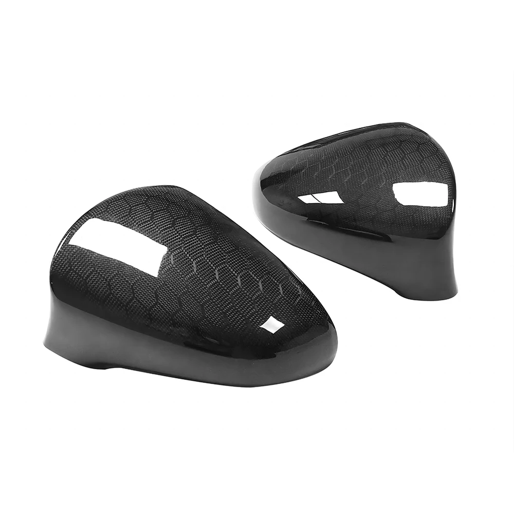 

Rearview Side Mirror Covers Cap For Lexus ES IS GS LS CT RC RCF OEM Style Dry Carbon Fiber Honeycomb Sticker Add On Shell