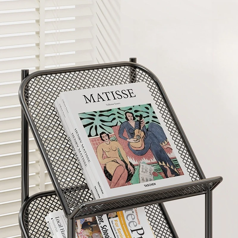 Rack de armazenamento de revistas, rack de exibição de materiais, folheto, piso de jornal, rack de exibição de página única, suporte de revista