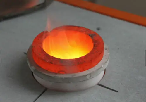 Steel Stainless steel melting furnace Induction heating Melting dumping furnace Melting Oven