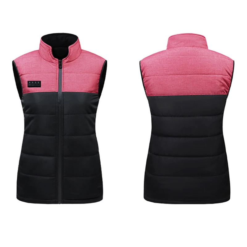 Heating Vest Usb Electric Vest Sleeveless Jacket With Heating Body Warmer Heated Vest Outdoor Thermal Jacket Heating Vest S-6XL