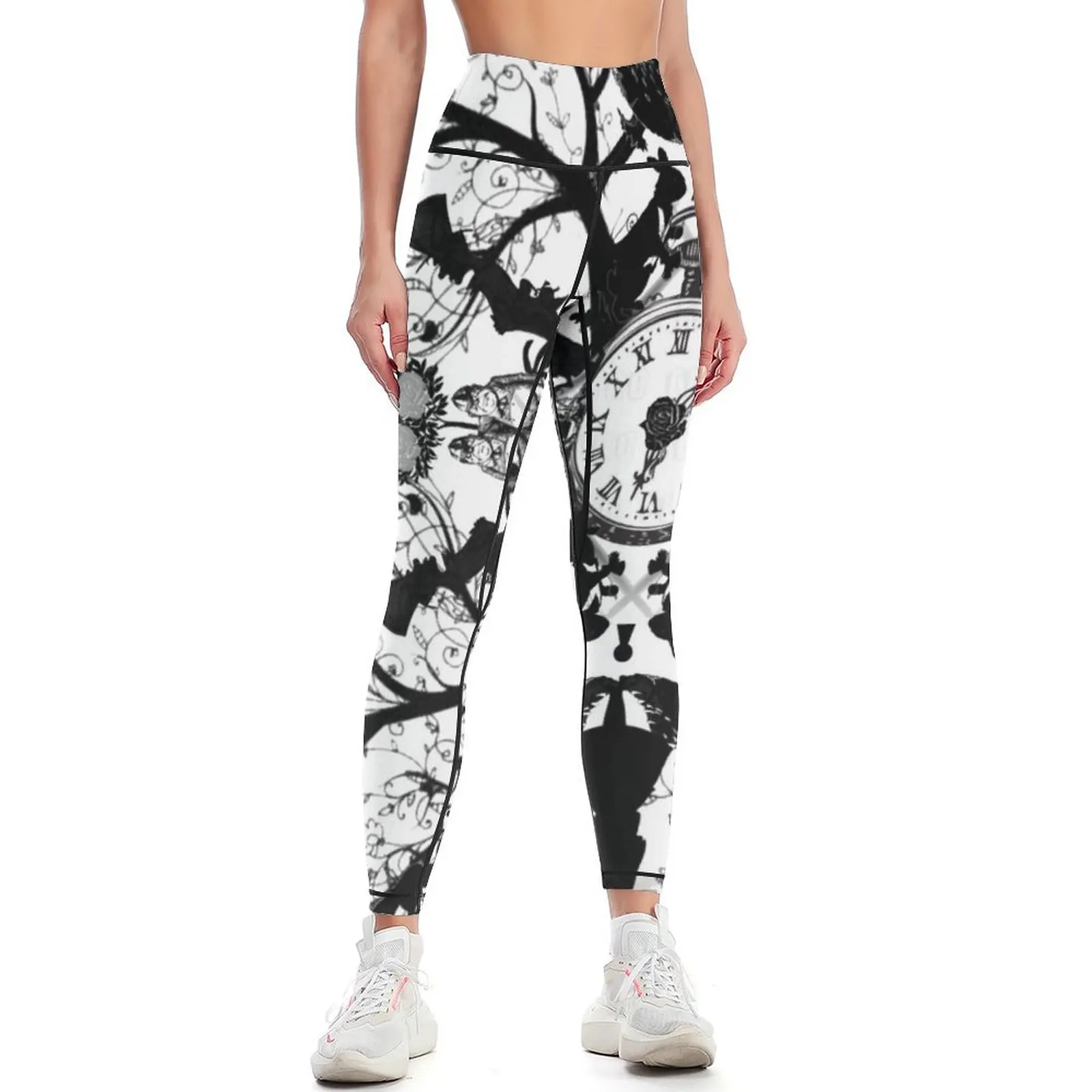 

Think Wonderland Ink Leggings Fitness clothing gym pants Sports pants woman Female legging pants Womens Leggings