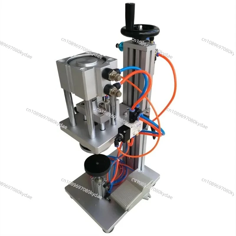 

Pneumatic Spray Pump Sealing Machine | Perfume Bottles10-20pcs precision crimper/min