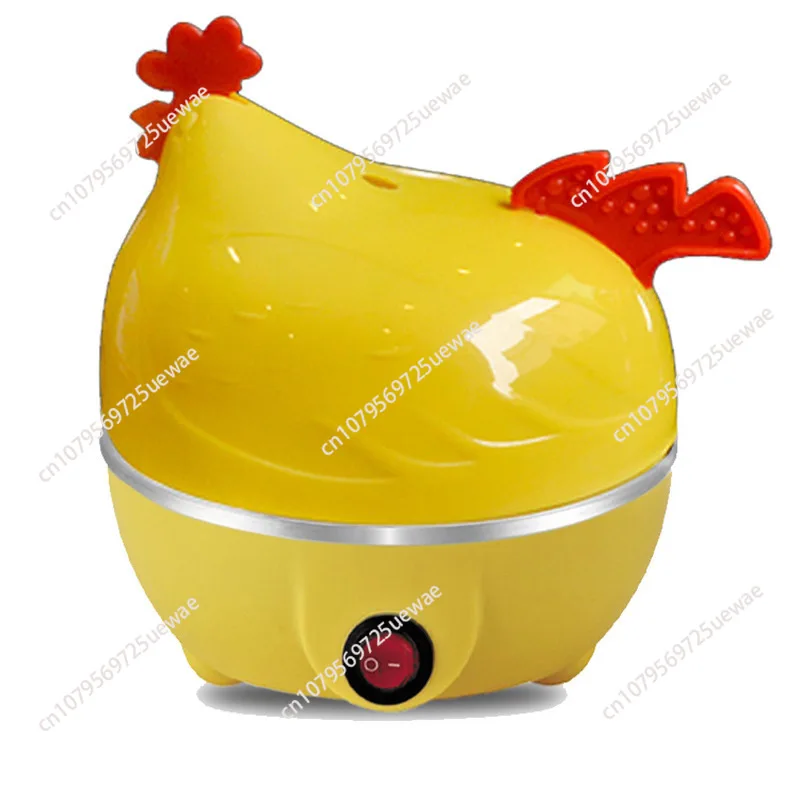 

Cooker Multifunctional Household Mini Cute Cartoon Hen Shape Electric Cooker Boiler Steamer double layer egg steamer