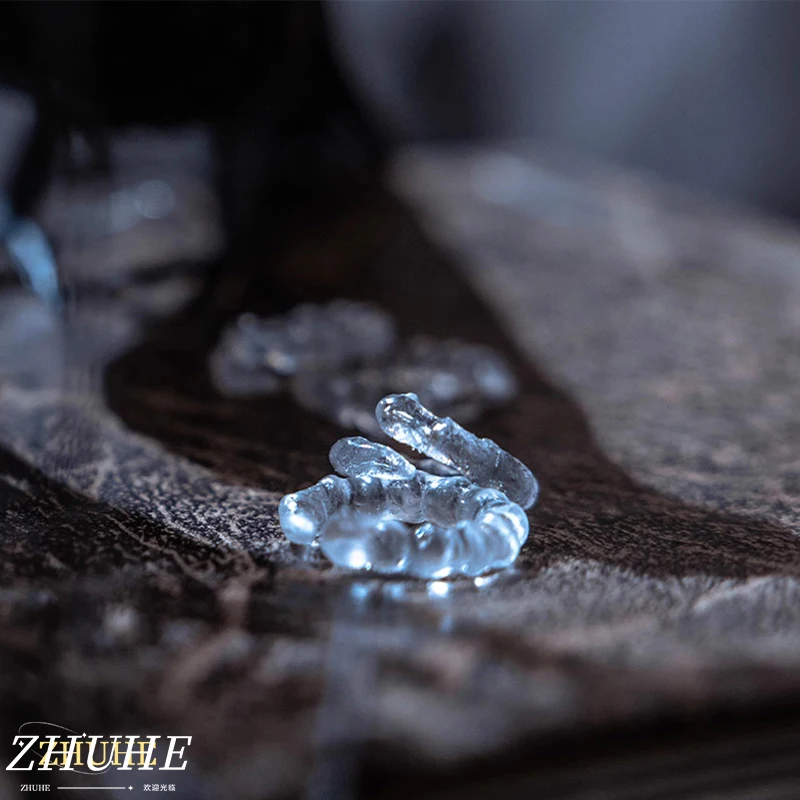 

The Time Bug Transparent Ring In Cyberpunk Style Is A Perfect Jewelry Accessory For Men And Women As A Party Gift