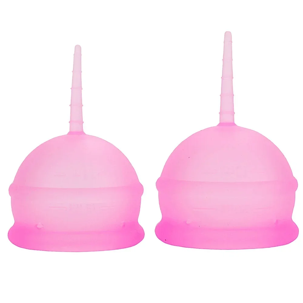 1pc Silicone Menstrual Cup Feminine Hygiene Lady Cup Prevent Side Leakage Period Cup Collector Menstrual Vigin Care S/L Size