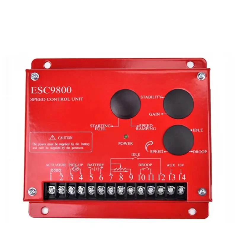 Original Fedex ESC9800 Speed Controller Control Board Automatic Speed Control ESC9800 for Generator Spare Part