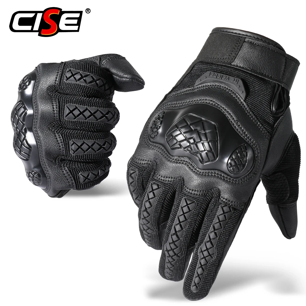 Touch Screen Motorcycle Full Finger Gloves Motocross Motorbike Riding Cross Dirt Bike Moto Racing MTB Enduro Protective Gear Men