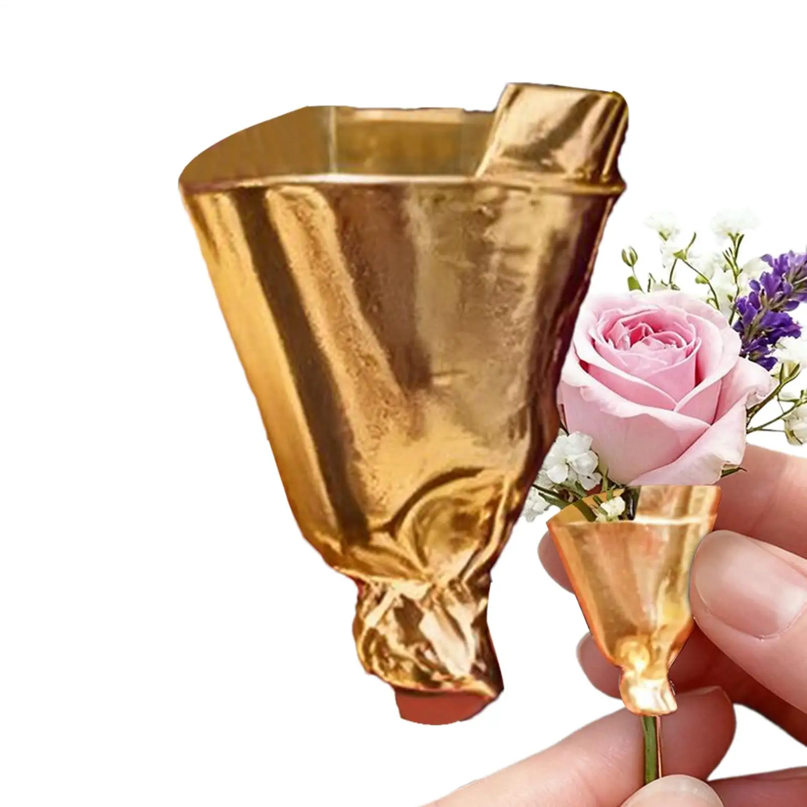 New Wearable Flower Bouquet Clip Wedding Clothing Accessories Cloth Flower Brooches for Wedding Party Birthday Commuting Sweater