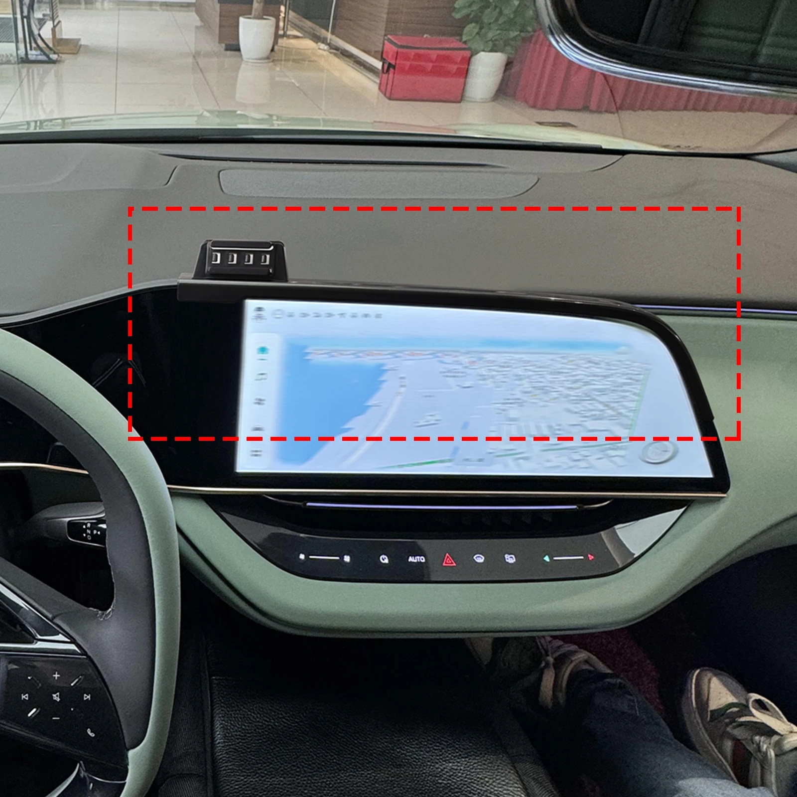 fit for Hongqi EHS7 2025 2026 15.5 inch Integrated Screen Mount Phone Holder Mount Car accessoires