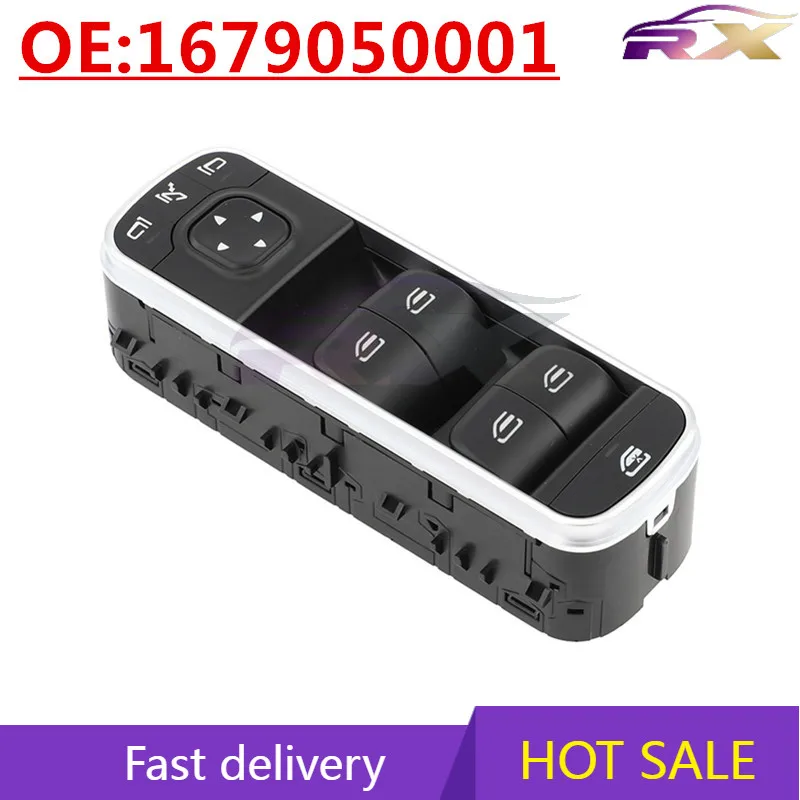 

OEM: 1679050001 Подходит для Mercedes-Benz W177 Mercedes A-класса, главный переключатель электрического стеклоподъемника
