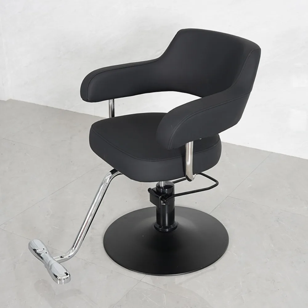 Hair salon special Japanese simple hairdresser chair can be lifted and rotated hair cutting and perming stool barber shop stool