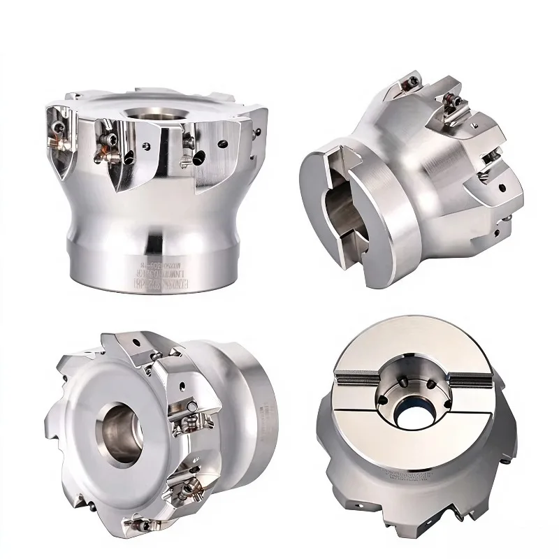 EXN EXN03R Double-Sided Heavy-Duty Milling Cutter Head, Insert LNMU0303 LNMU0303ZER, Matched with BT NT HSK FMB Tool Holder