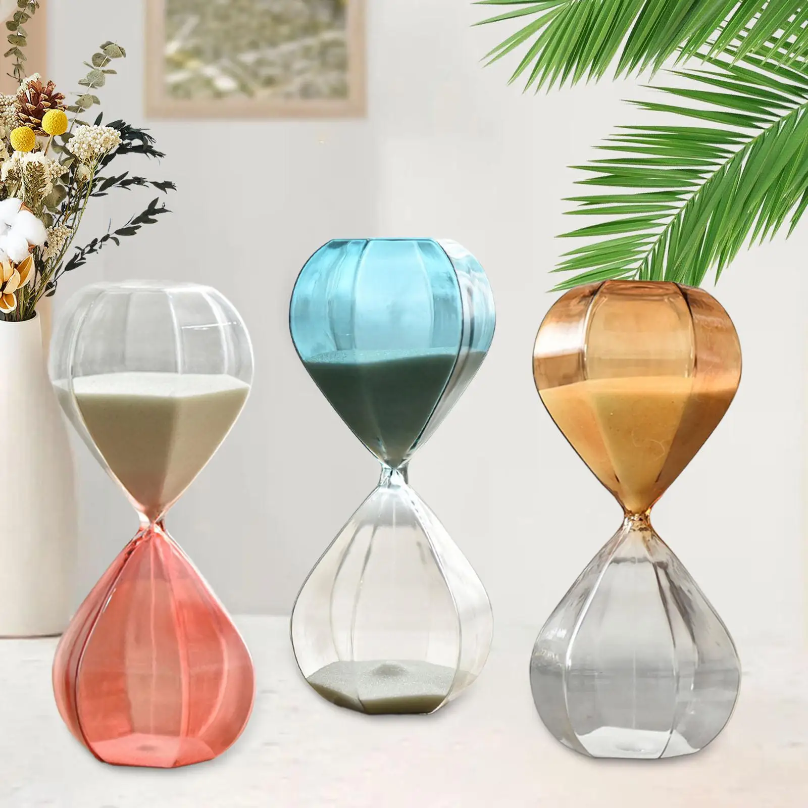 Lightweight 30 Minute Hourglass Ornament, Novelty, Sand Timer, Clock, Home Decor