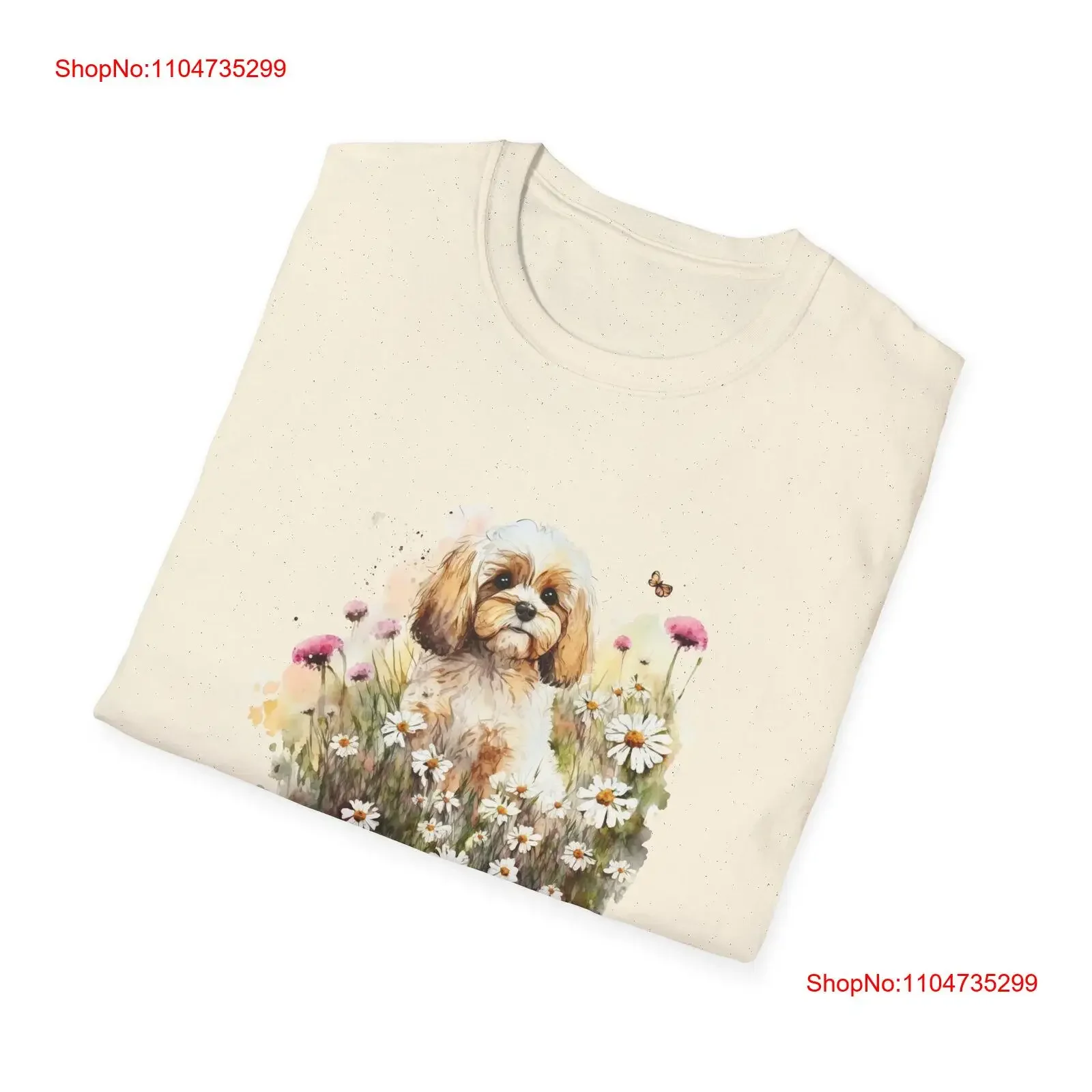 Maltipoo Cavapoo-Camiseta ligera de algodón para caniche, juguete, dueño de perro, vintage, lavada, cómoda, elegante, transpirable, streetwear