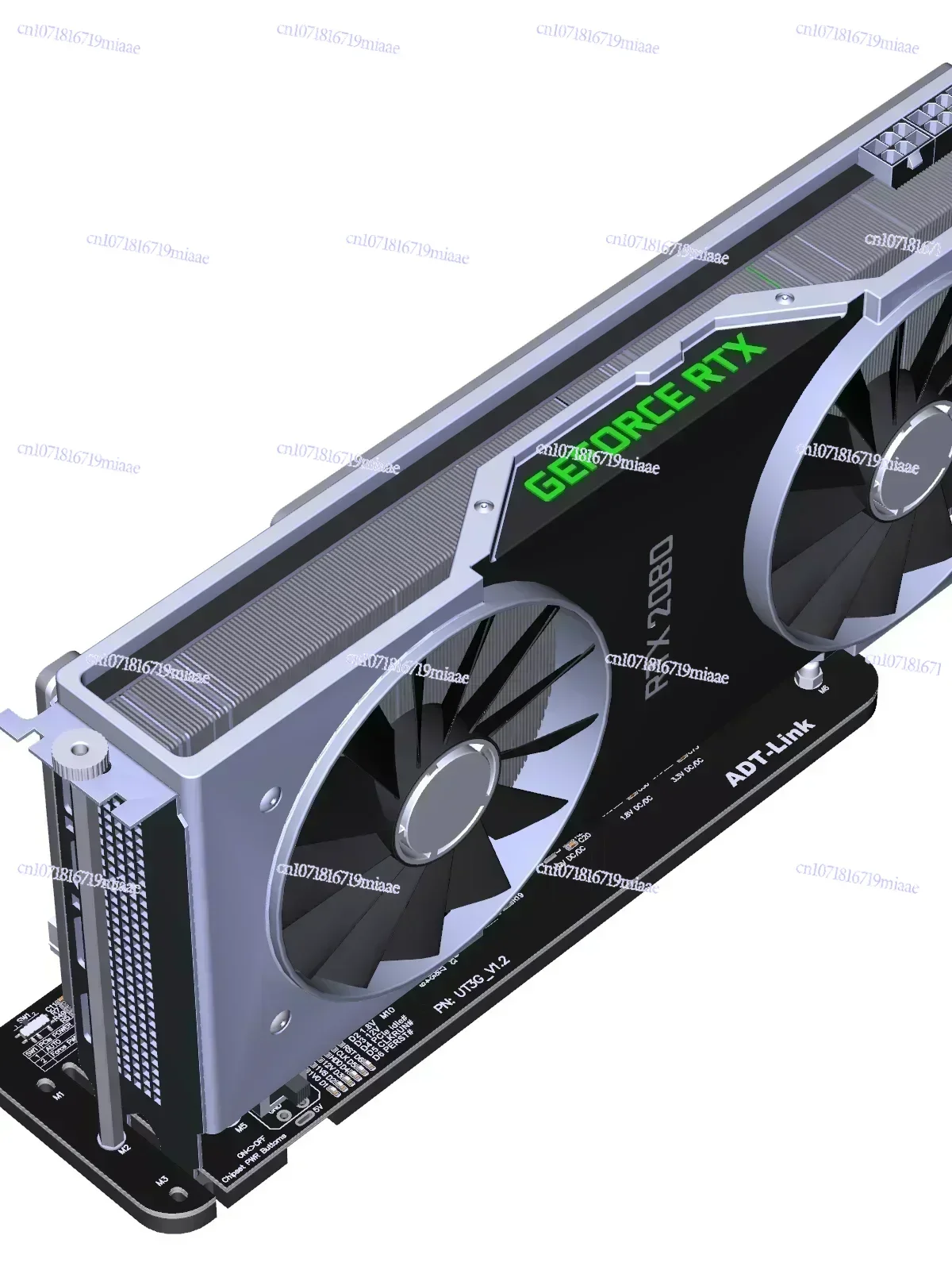 بطاقة رسومات الكمبيوتر المحمول ADT UT3G الخارجية إلى محطة إرساء USB4 PCIe4.0x4 المتوافقة مع Raiden 3