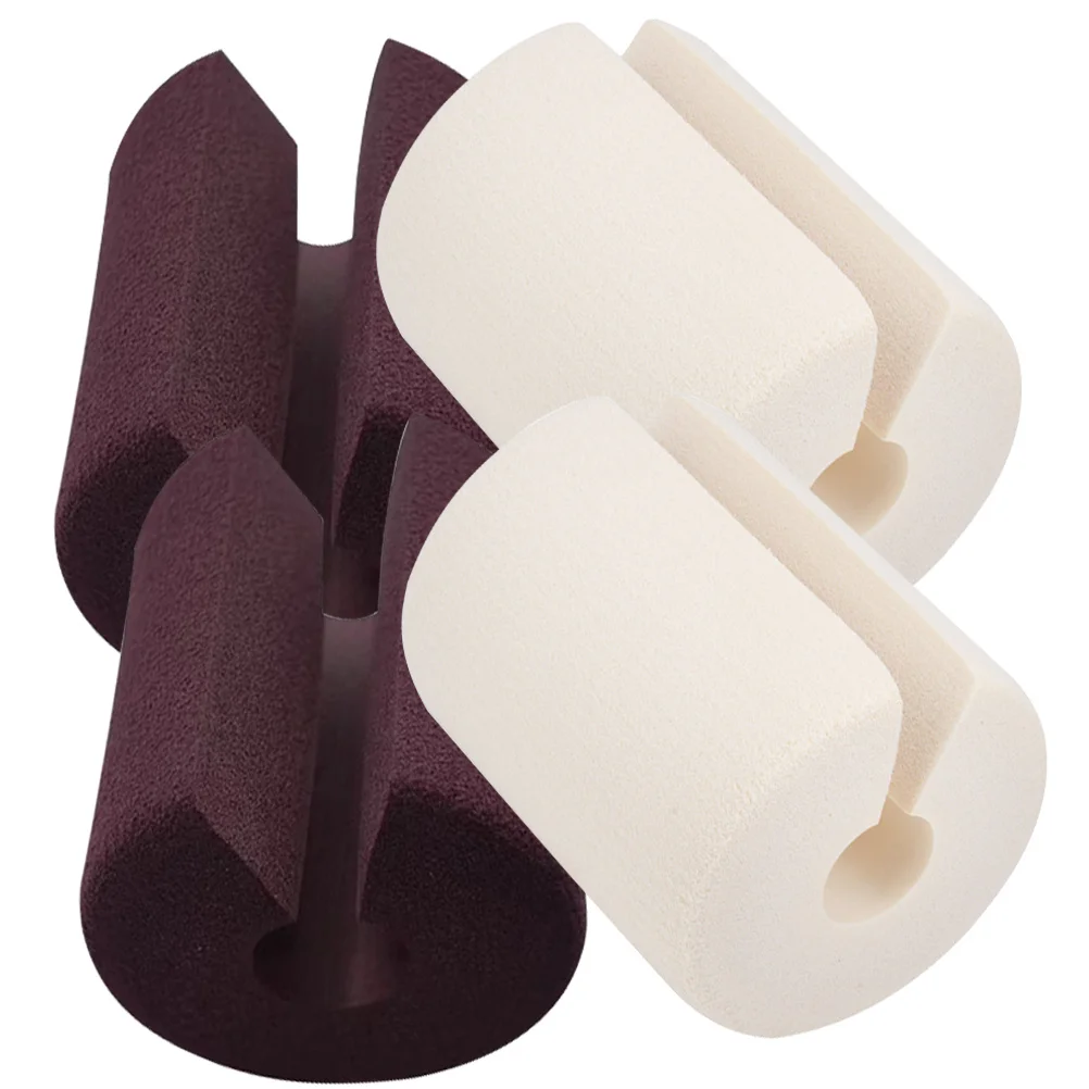 

4pcs Door Pinch Guard Safe Nbr Foam Material Protects Baby Kids Finger Safety Door Stopper Slam Preventer Bumper