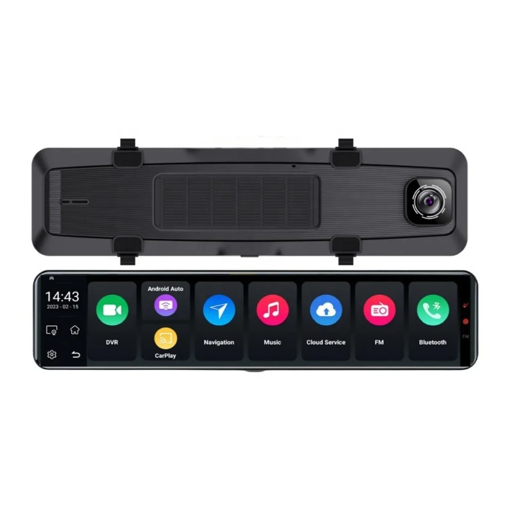 

4G Android 10.0 Dash Cam 12 Inch Car Rearview Mirror ADAS FHD Auto Recorder GPS Navigation Dash Camera Rear View Mirror Car DVR