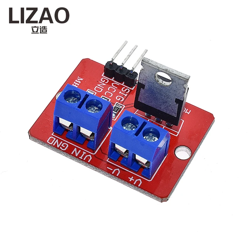IRF520 MOSFET Driver Module, 0-24V PWM-Controlled Switch for Arduino/MCU/Raspberry Pi Projects