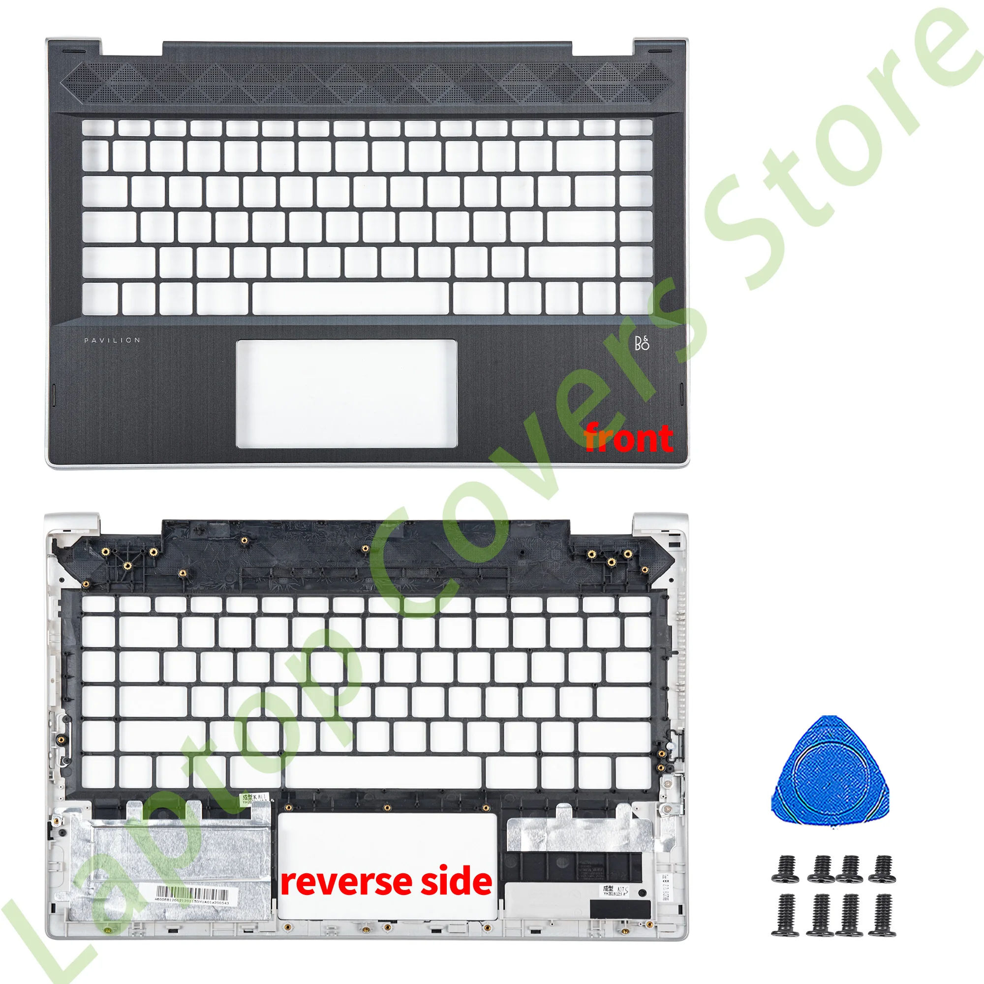 inferior case pecas para pavilhao preto prata ouro substituicao borda 14 x360 14 cd tpn w131 novo 01