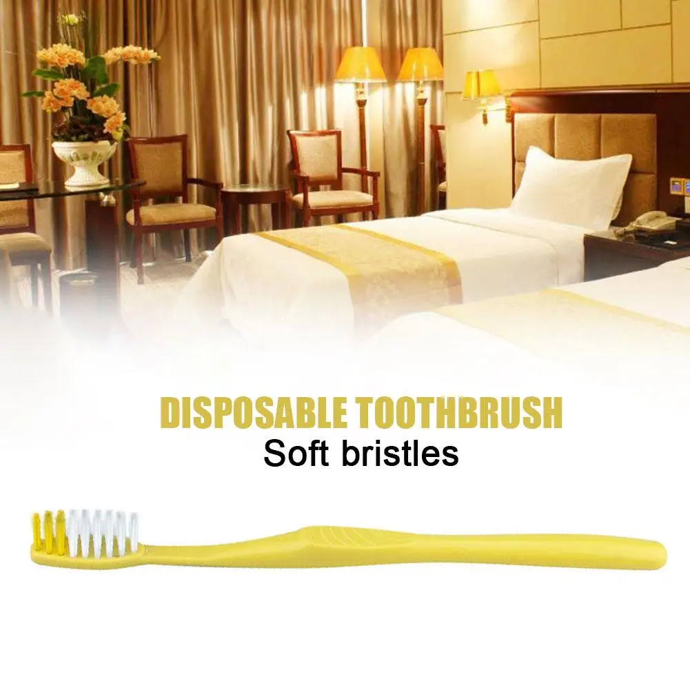 Disposable Toothbrush Kit Hotel Toothbrush Suit Travel Portable Teeth Cleaning Brush Independently Packaged Oral Care