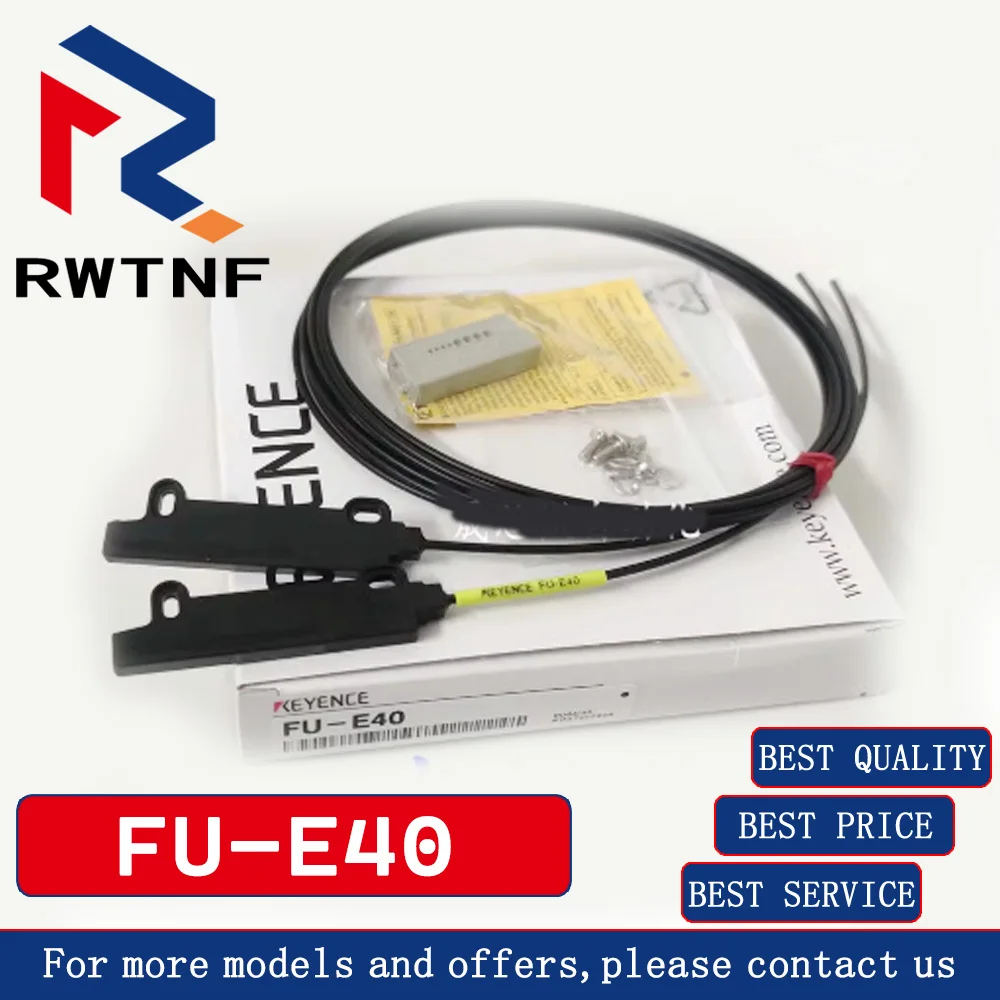 

Brand New Genuine KEYENCE FU-E40 region opposing type fiber optic sensor