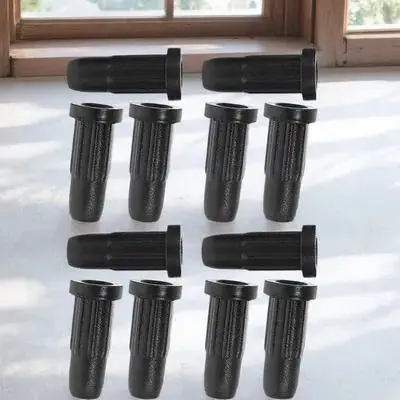 

12Pcs Stool Swivel Caster Cover Chair Wheel Stopper Protector for Table Feet Quiet Movement Chair Glides Cover Wheel Stopper Lid