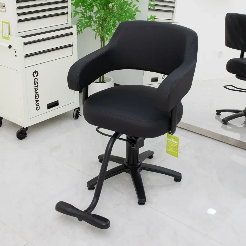 

Styling Professional Barber Chairs Stool with Wheels Beauty Salon Swivel Hairdressing Chair Armchair Barberia Salon Furniture