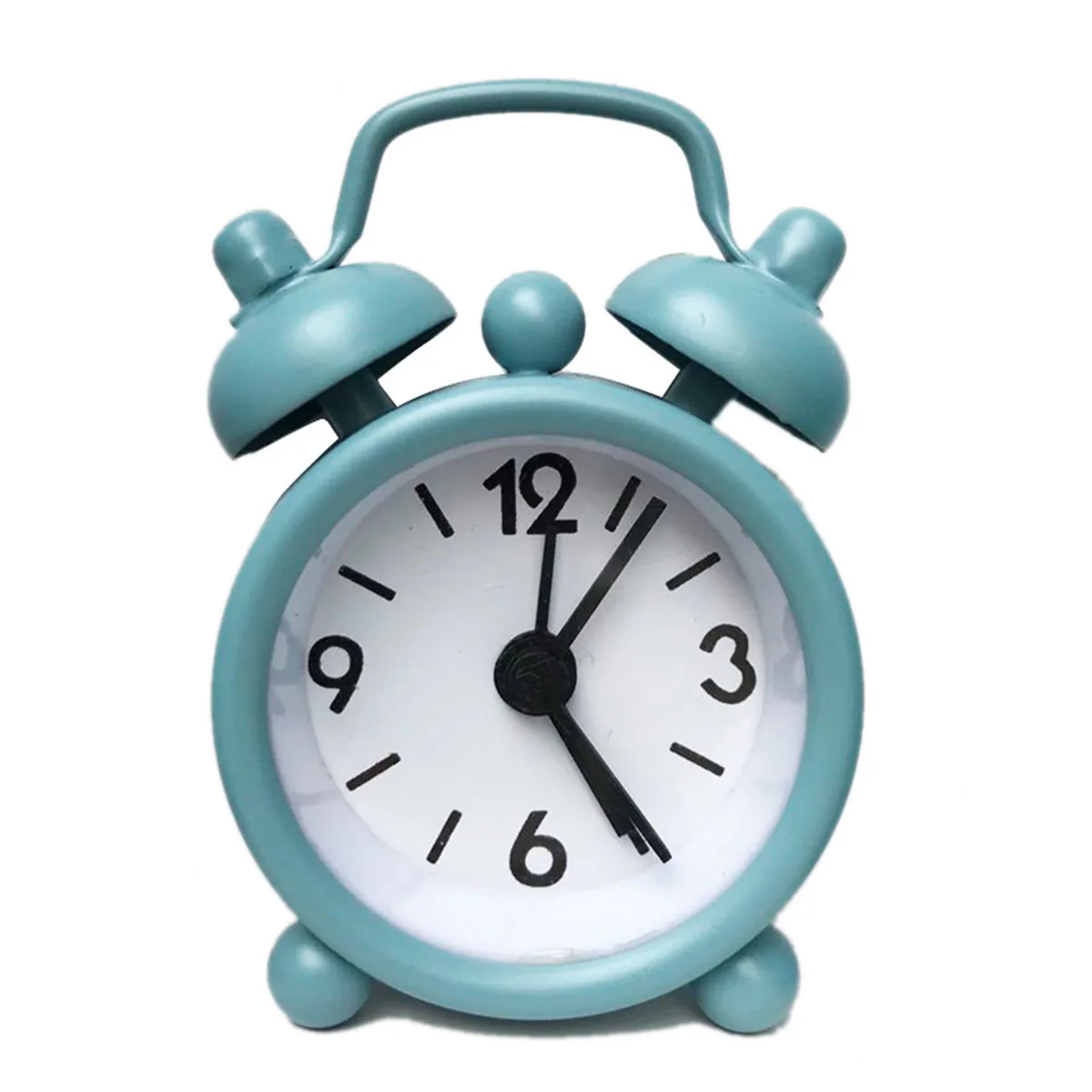 Creative Cute Mini Metal Small Alarm Clock Electronic Small Alarm Clock Multicolor Electronic Small Alarm Table Morning Clock