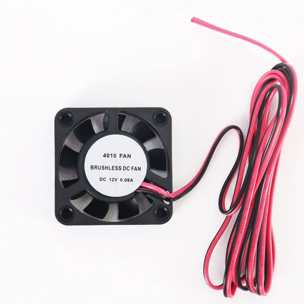 

4pcs Dc 12V Cooling Fan For 3D Printer Industrial Blower Radiator Fan Equipment Heat Dissipation Teaching Device Accessory