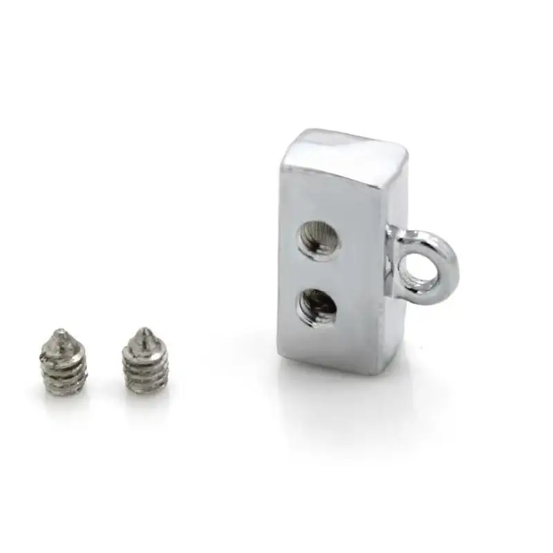 5/10 Stück Schmuck-DIY-Zubehör 8mm Kristall-Verbinder-Anhänger für Armbandherstellung Schlüsselanhänger Handyband Damengeschenk – Detail 4