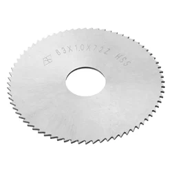 High Performance Steel Circular Saw Blade Fast Cutting Ideal for Wood Plastic Copper and Soft Materials 63mm Bore Diameter