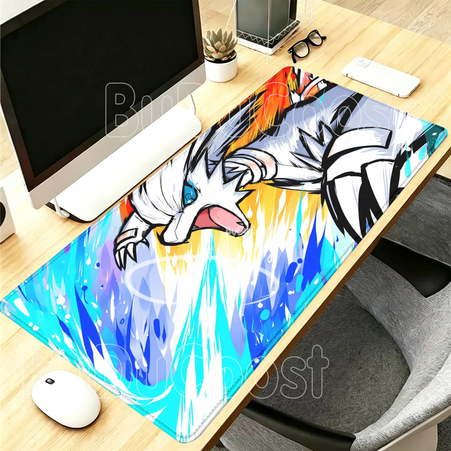 Anime Pokemon Greninja‌ Mousepad Large PC Gaming Mouse Pad Lock Edge Non-slip Office Computer Keyboard HD Printing XXL Desk Mat