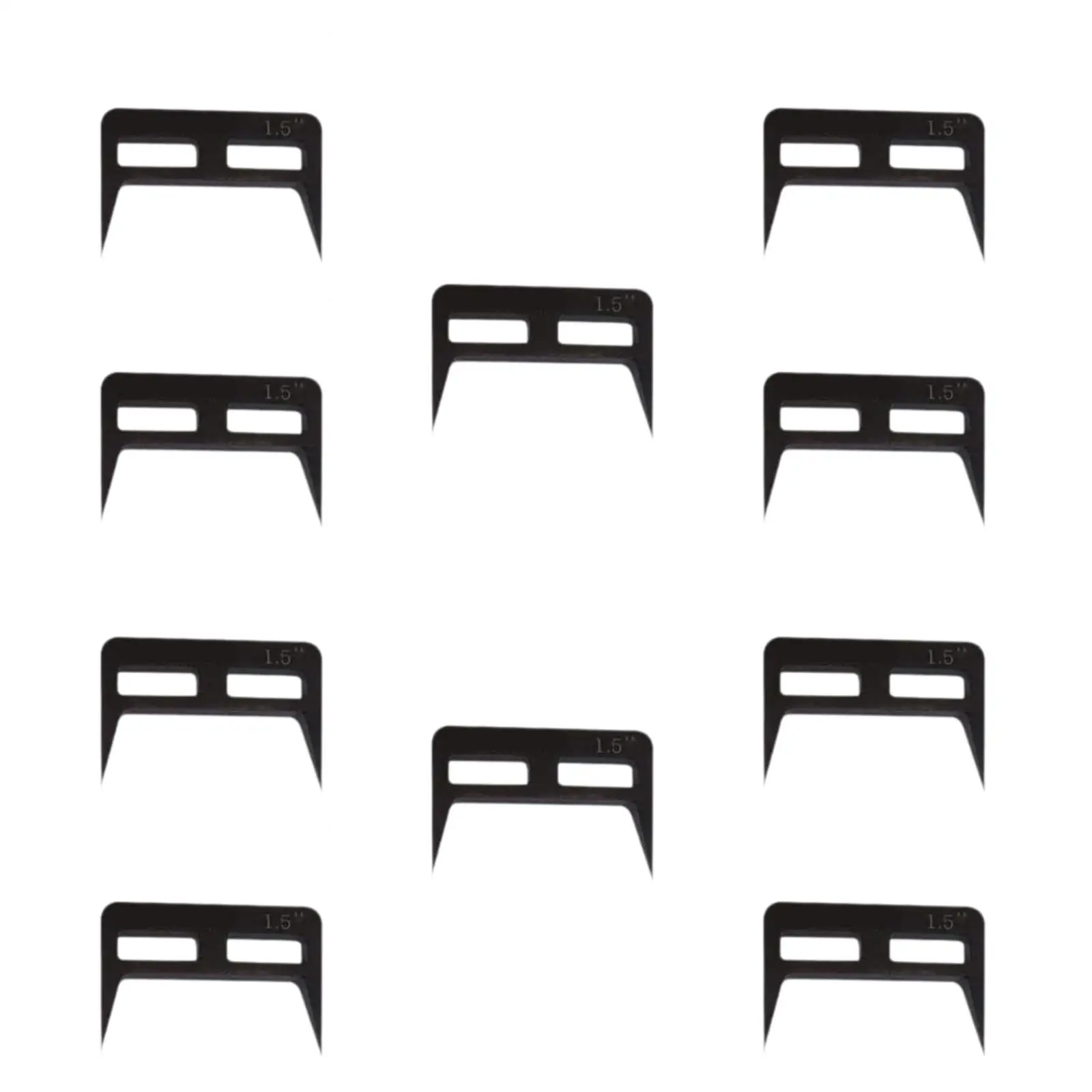 Sturdy Pinch Dog Clamps Square Back Tapered Leg Steel Woodworking Nails for Tabletop and Panel Projects