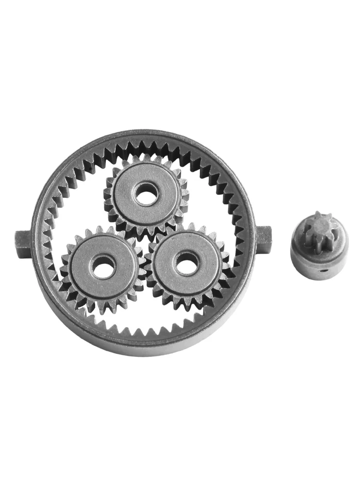 Gear Set for Brushless Electric Drills Including 35mm ID Inner Gear 7-Tooth Gear with 5mm Center Hole and 21-Tooth Wheels