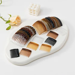 24PCS Simple and Stylish Four Color 9/11/23 Teeth French Twisted Hair Combs For Women and Girls Headwear Hair Accessories