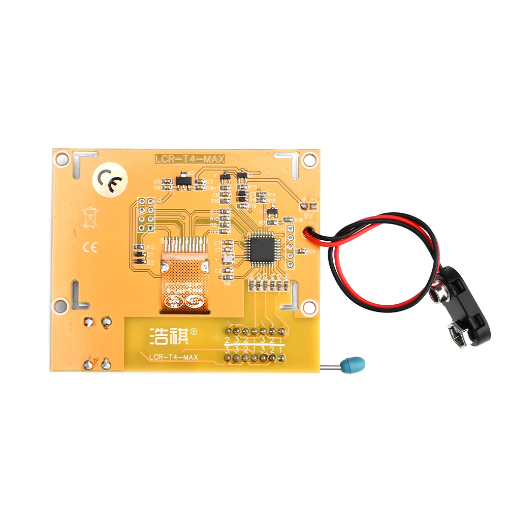 LCR-T4-MAX Transistor Tester Diode Triode Resistors Capacitors Inductors Thyristors MOS LCD Screen Backlight High Precision Test