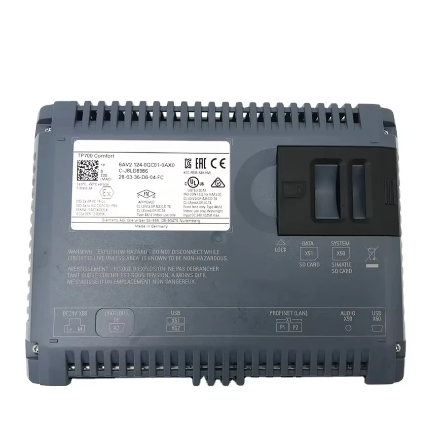 6AV2124-0GC01-0AX0 Original TP700 7 Control 700 HMI Panel táctil 6AV2 124-0GC01-0AX0